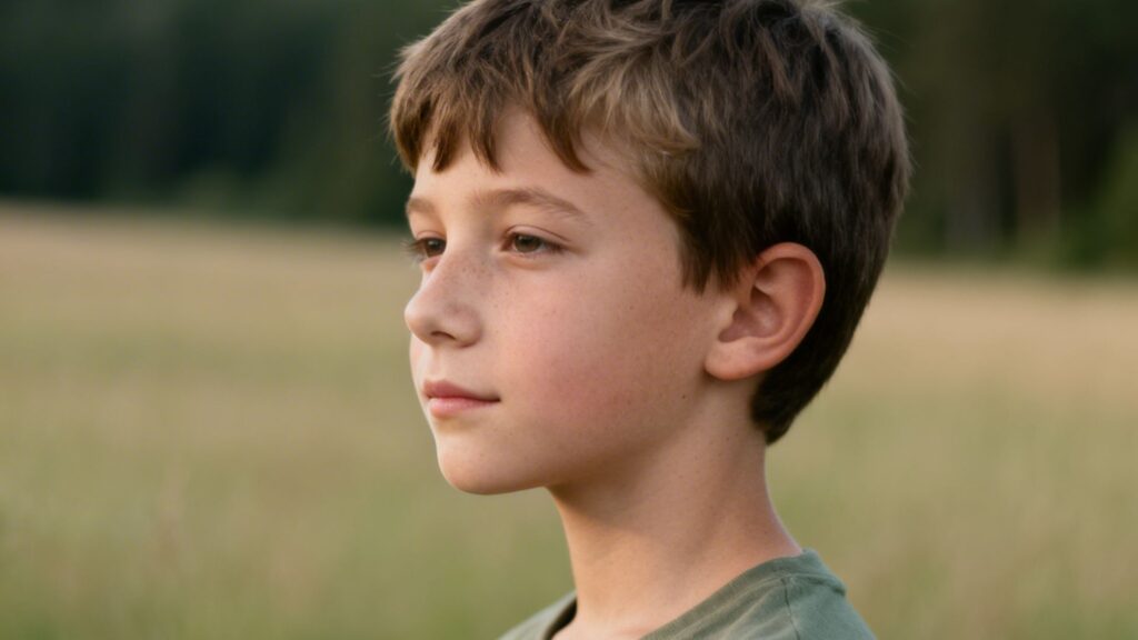 understanding autism a photo of a young boy outdoors