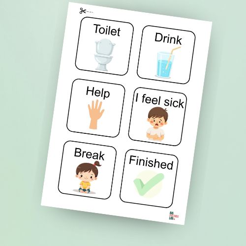 free communication cards starter set